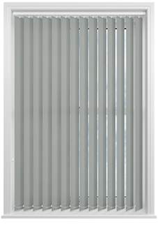 Roma (FR), Light Grey - Vertical Blind